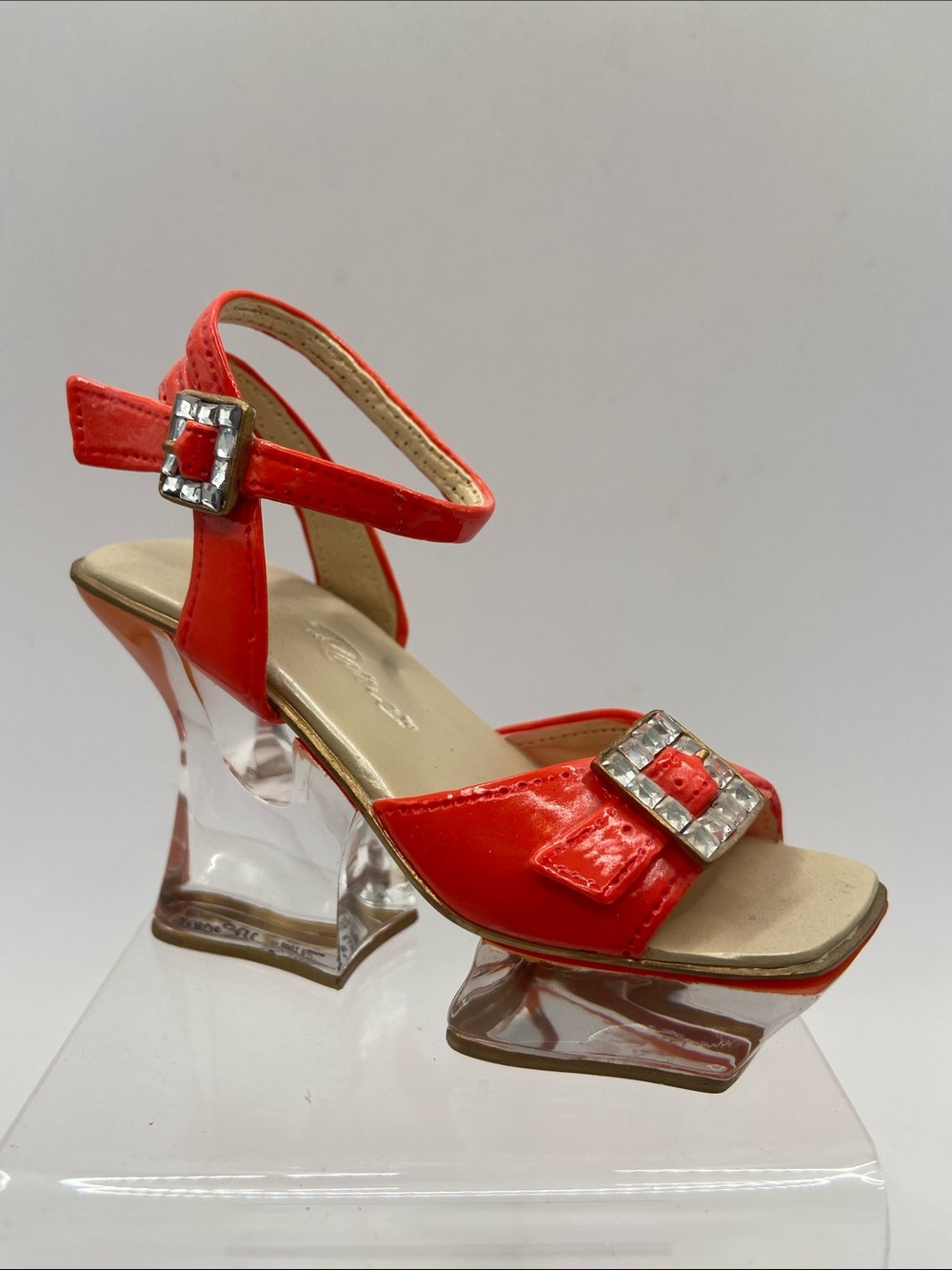 Just The Right Shoe by Raine Stepping Out Miniature Shoe Figurine Vintage